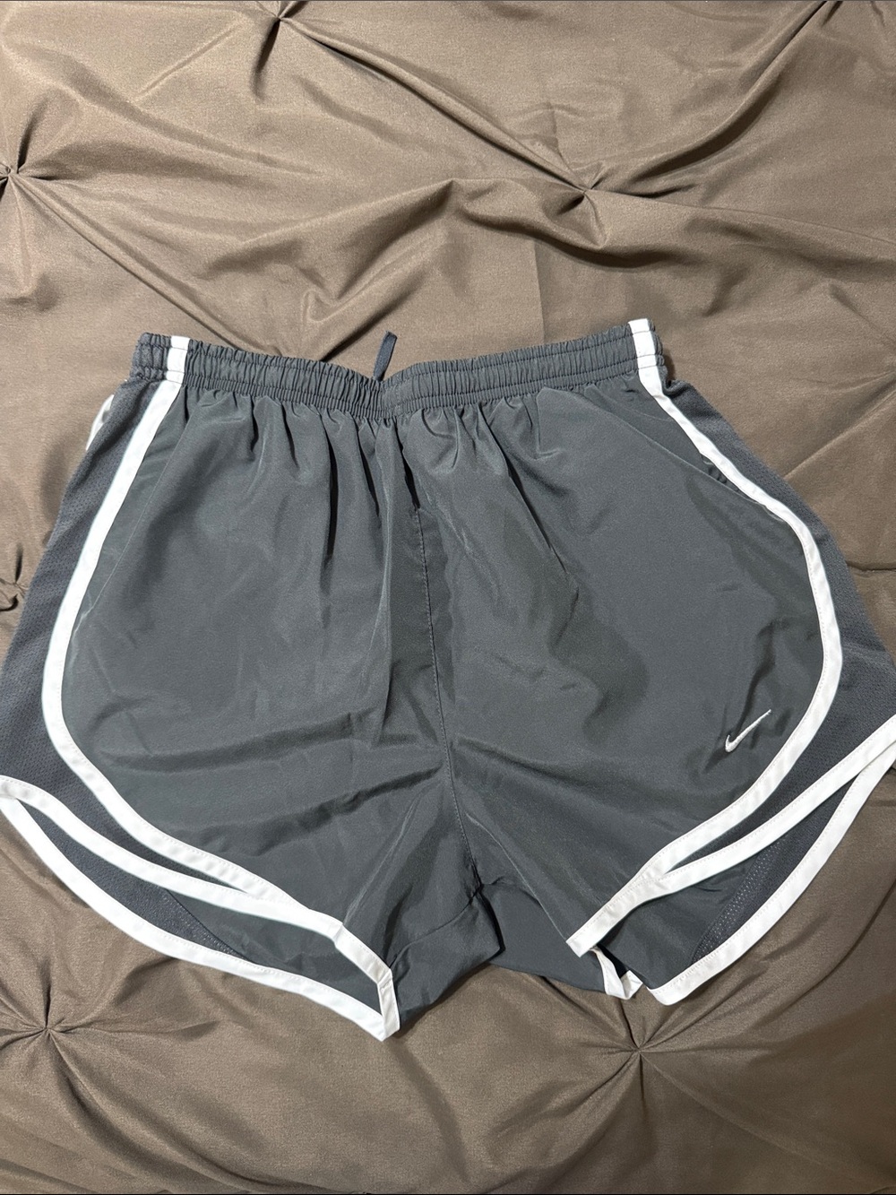 Nike Black and White Runner Shorts